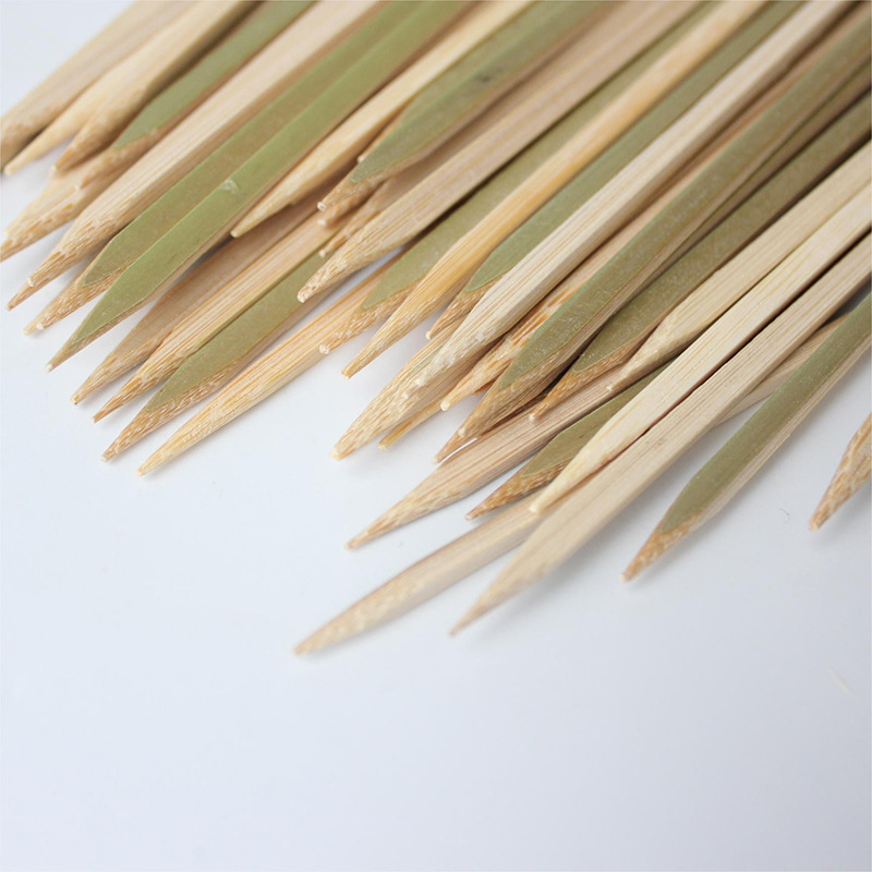 Cadena de fábrica incienso picante palo de bambú caliente cuerda fría 18cm pistola de hierro cadena BANG pollo Guandong Cocina Barbacoa herramienta letras