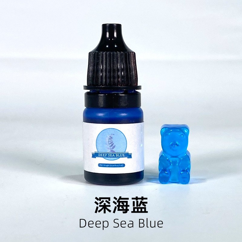 5ml epoxy resin colorant DIY color pigment crystal dropper AB/UV universal 24 color oil-based dyeing