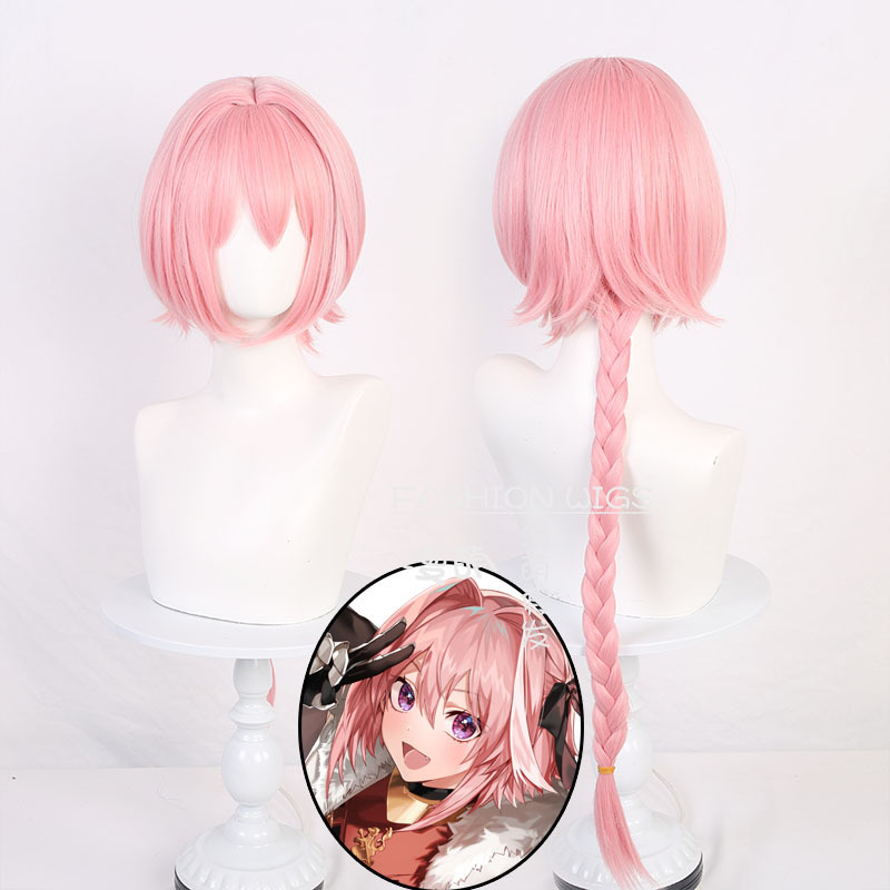 [Man Meng] Fate Astolford cos Wig Sakura Pink Afu Cartoon Wig