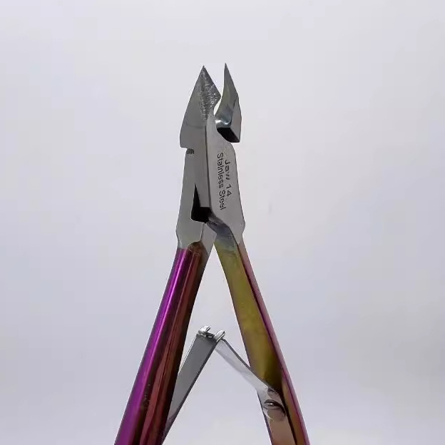 exfoliating professional scissors for manicure stainless steel