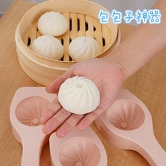 新しいマントーの鋳型の神器の実木の質の麺の食品は饅頭のフルセットの工具の菓子の小籠を作って大きいサイズの家庭を包みます。