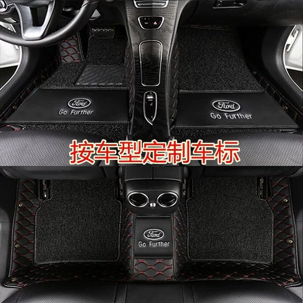 [Double layer black and red + black silk circle Qingying