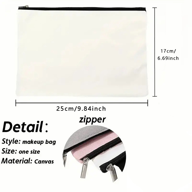 Ventas transfronterizas de patrón animal impresión digital impermeable lino bolsa de maquillaje portátil simple bolsa de maquillaje