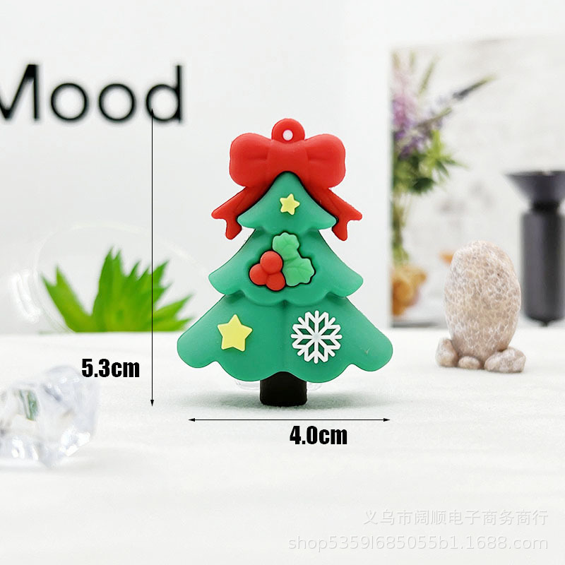 サンタクロースのキーホルダー人形ストラップクリスマス雪だるまクリスマスプレゼント考古学ブラインドボックスクリスマスアクセサリー|undefined