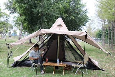 Sweater brother BROTHERSWEATER outdoor luxury camping windproof yurt camp Hotel Indian tent