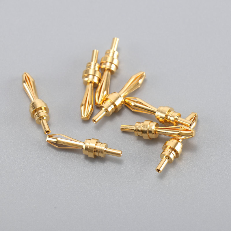 厂家供应 非标定 制 香蕉插头 灯笼头式插头 紫铜加工 冲压件加工