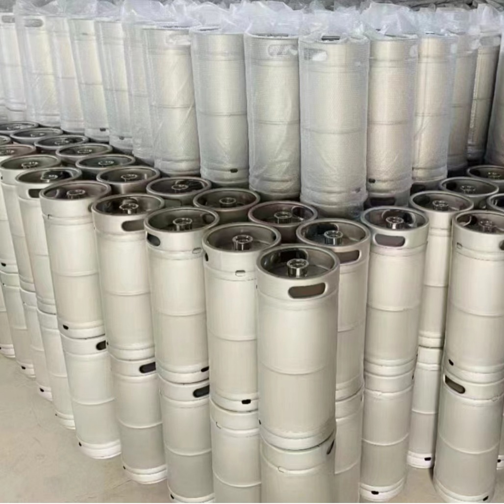 ＷＯＷ不锈钢啤酒桶20L美标可配A/G/S/D/F/M酒矛不锈钢桶可叠