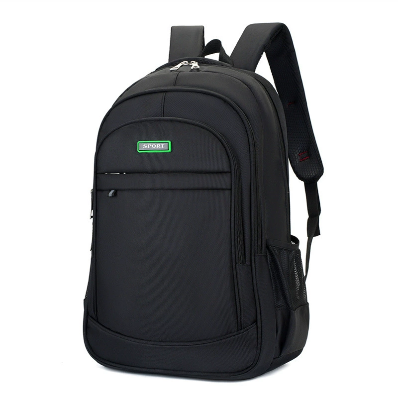 Universal capacious backpack for leisure for men and women, school bag for elementary school students, laptop, simple and elegant design