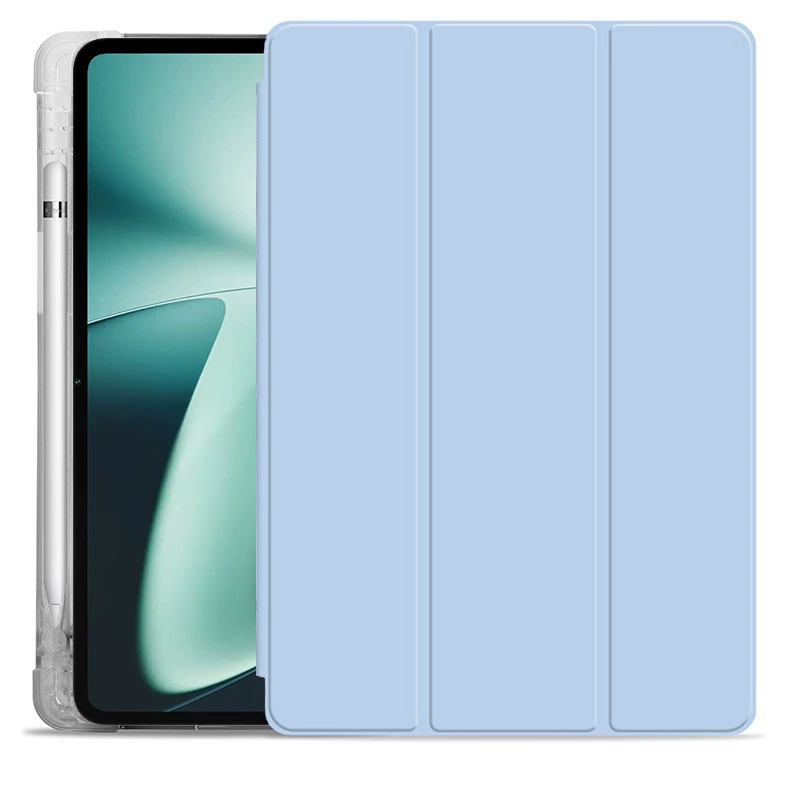 [Совместимый чехол для планшета OnePlus Pad 3 12.1-дюймов, складной с Pencil держателем, противоударный, облегчённый чехол lite]