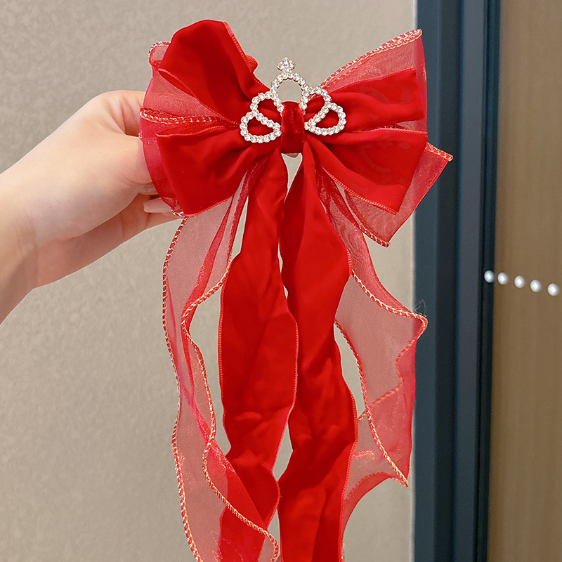 Horquillas Chinas Tradicionales para Niños, Materiales Mixtos, Decorativo, Con Borlas, para Hanfu y Año Nuevo