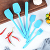 定制硅胶厨具6件套抹刀油刷刮刀工具套装硅胶奶油刮刀烘焙套装|ru