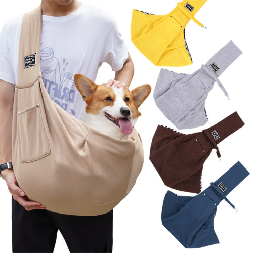 Cross-border wholesale pet crossbody bag Cat bag Dog travel bag portable pet backpack New pet shoulder bag