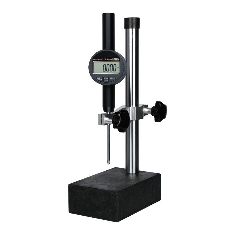 禾木数显高度规测量仪千分表0.001高精度大理石高度计百分表一套