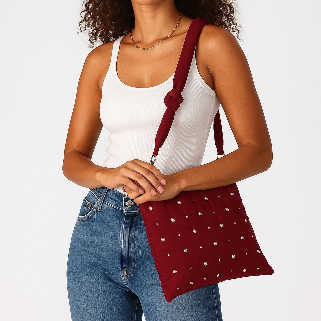 简约14寸笔记本平板电脑包11寸iPad苹果内胆包铆钉单肩斜挎包女