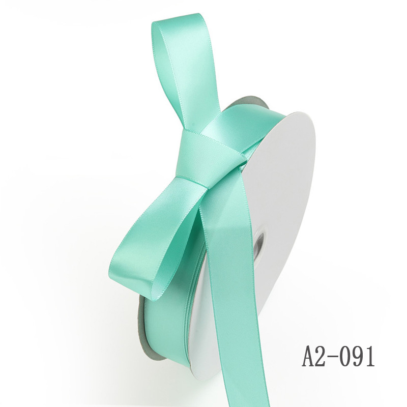 Poliéster cinta arco flor arte paquete seda cinta embalaje Decoración Accesorios caja regalo embalaje cinta al por mayor