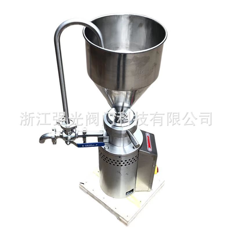 卫生级不锈钢，立式实验室胶体磨，实验室胶体磨机，实验室胶磨机