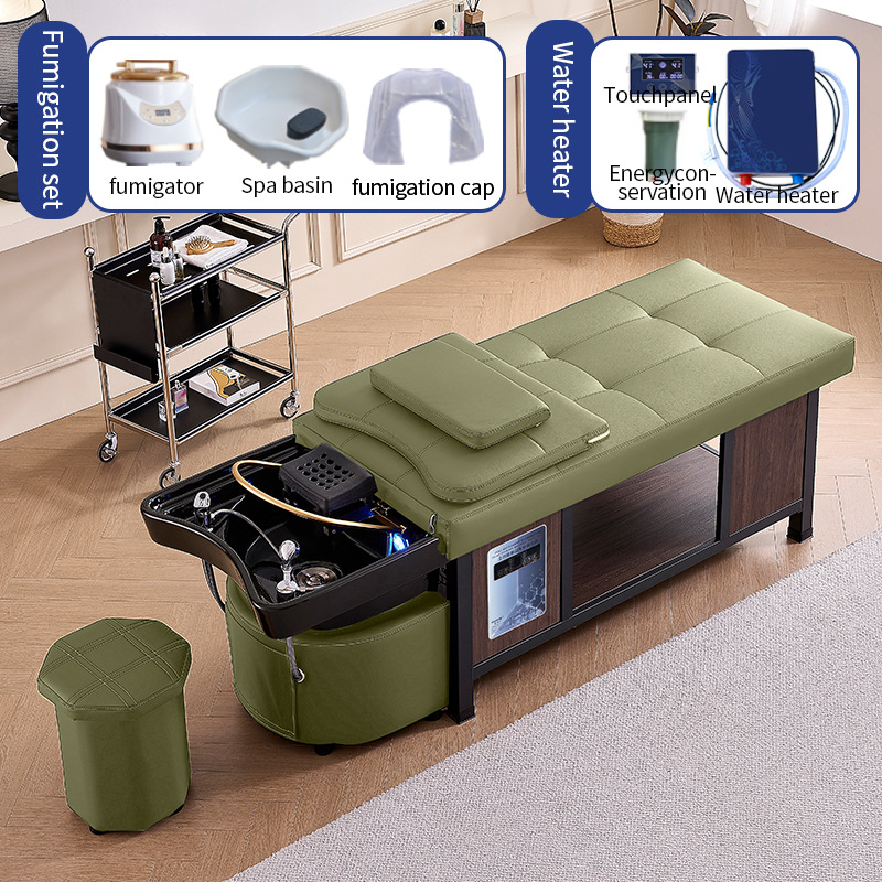 Cerámica - verde solar + circulación de agua + calentador de agua + fumigación