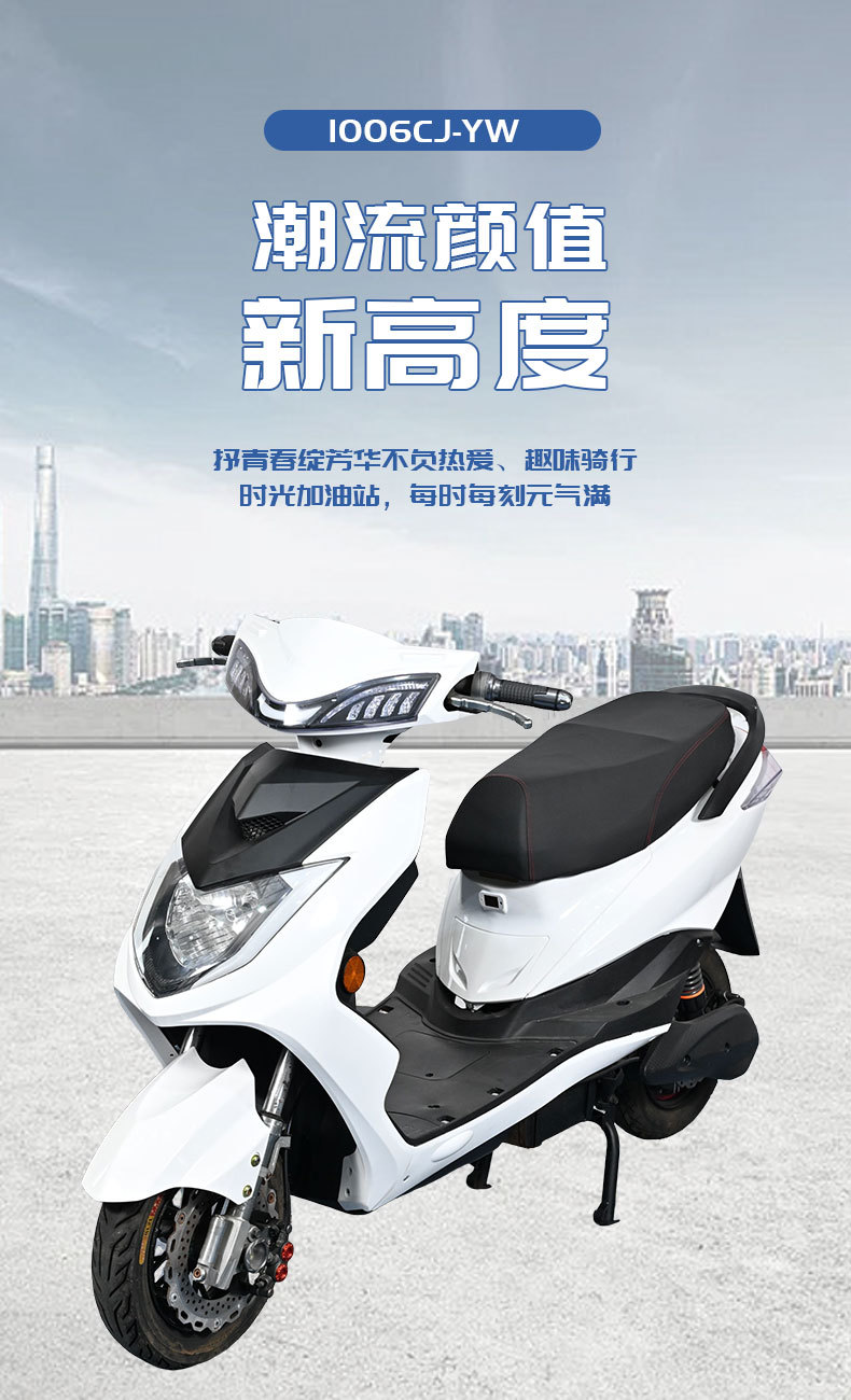 Yingwu Electric Vehicle Exports Two-Wheel Pedal Electric Vehicle Adult Commuter Vehicle Electric Motorcycle Foreign Trade Customization to Foreign Countries