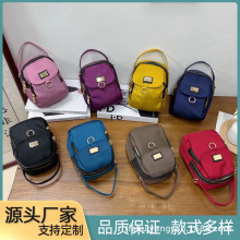 新款迷你手拎包买菜包时尚零钱包简约翻盖女式手提包批发