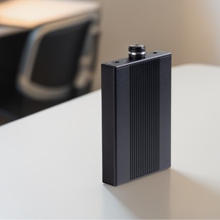 Portable 3.5mm Headphone Amplifier Two Stage Gain Switch,16-150 Ohm, Aluminum Matte