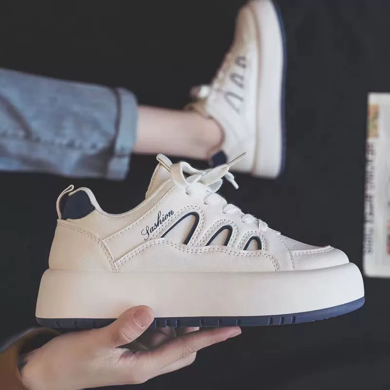 Tide, white shoes, universal breathable summer footwear