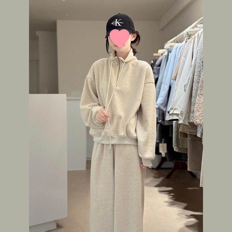 运动服套装女秋季潮学生韩版宽松时尚洋气减龄百搭休闲两件套|undefined