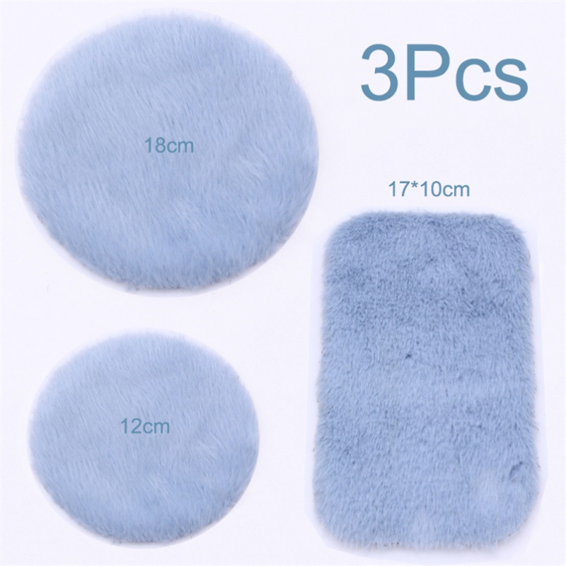 Wú Pǐnpái/Wú Zhùcè Shāngbiāo Mat Floor Mat Tatami Mat Rattan Mat Living Room Memory Foam (Wool pad) - beige-round-12cm