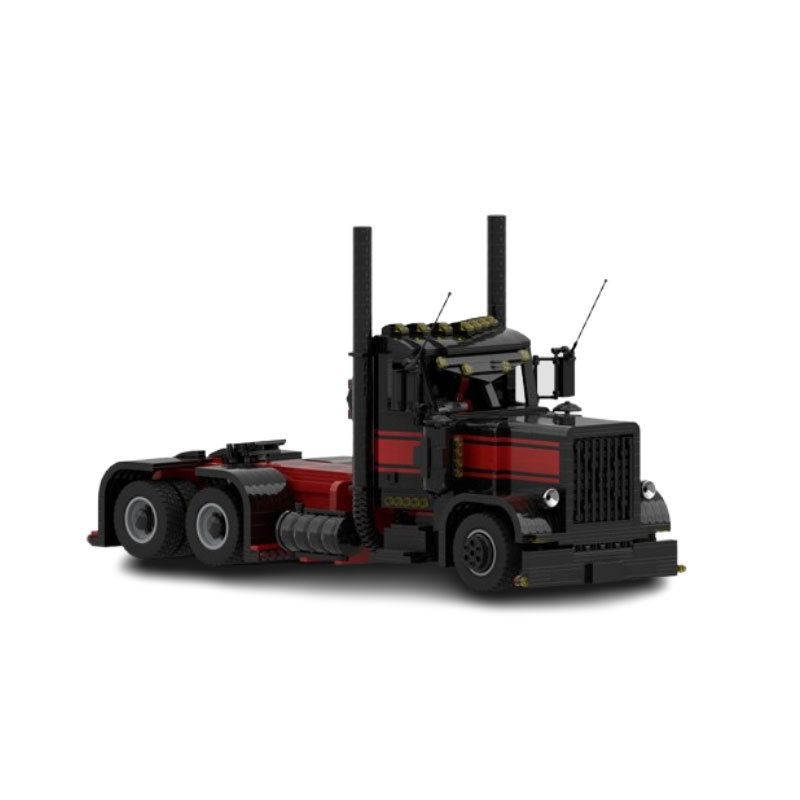Modelo de camión pesado de bloques de construcción diy_voghion.com