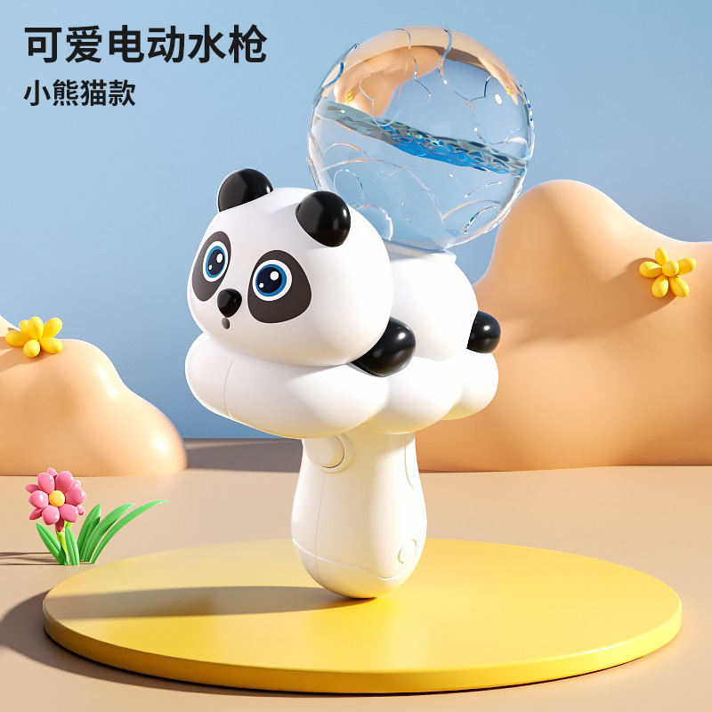 Pistola de agua eléctrica transfronteriza juguetes infantiles pulverizadores de agua automáticos de verano festival de agua de playa mayorista