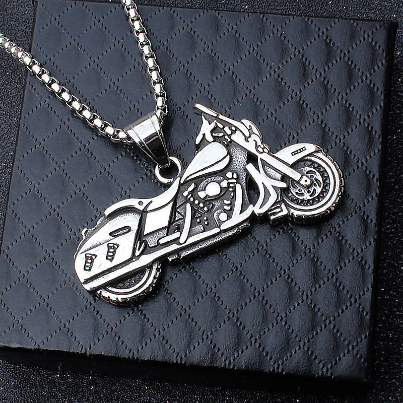 2023 Motorfiets Hanger Hip Hop Veelzijdige Ketting Gepersonaliseerde Mannen en Vrouwen Koppel Sieraden_voghion.com