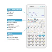 跨境外贸UL-84TI  MAX大屏绘图计算科学计算器编程图形画图计算机