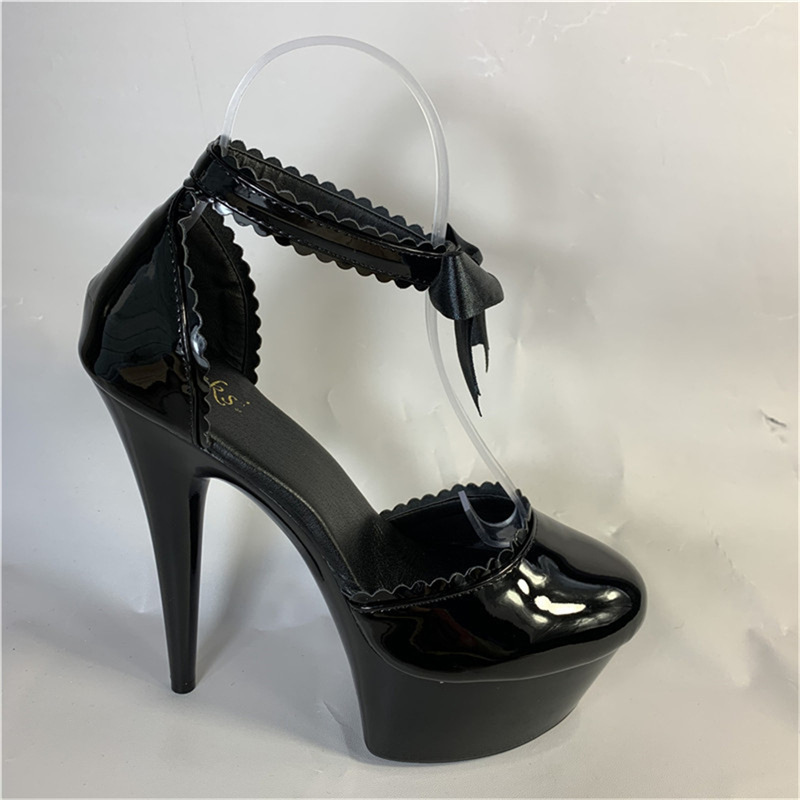 2024 otoño nuevos productos negros de tacones delgados de banquete de moda de tacones altos de cabeza redonda en stock de zapatos de viscosa de alto nivel sólido