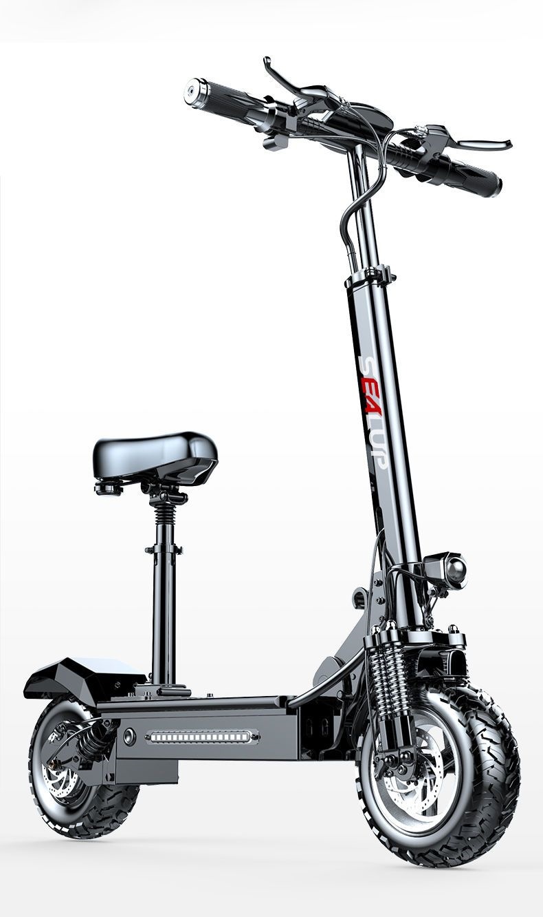 Adult Mini Electric Scooter for Commuting, Off-Road Folding Small Lithium Battery Electric Scooter