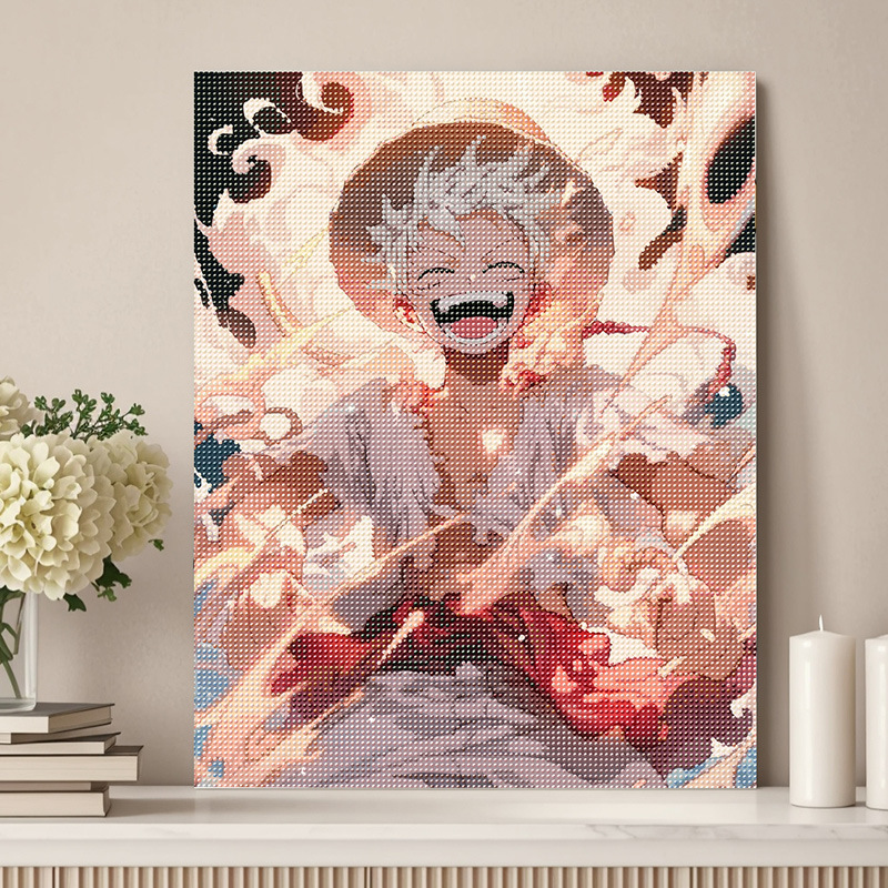 40*50 nueva serie de paisajes de animación transfronteriza pintura de diamantes niños adultos hechos a mano DIY con marco de pintura de diamantes en stock