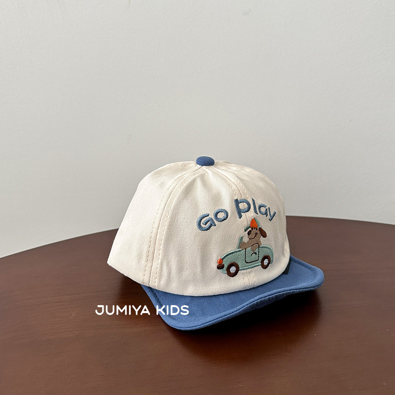 Casual de verano ~ gorra de pato para bebés gorra de sombrero de brida suave para bebés niños bebés gorra de béisbol de primavera y otoño
