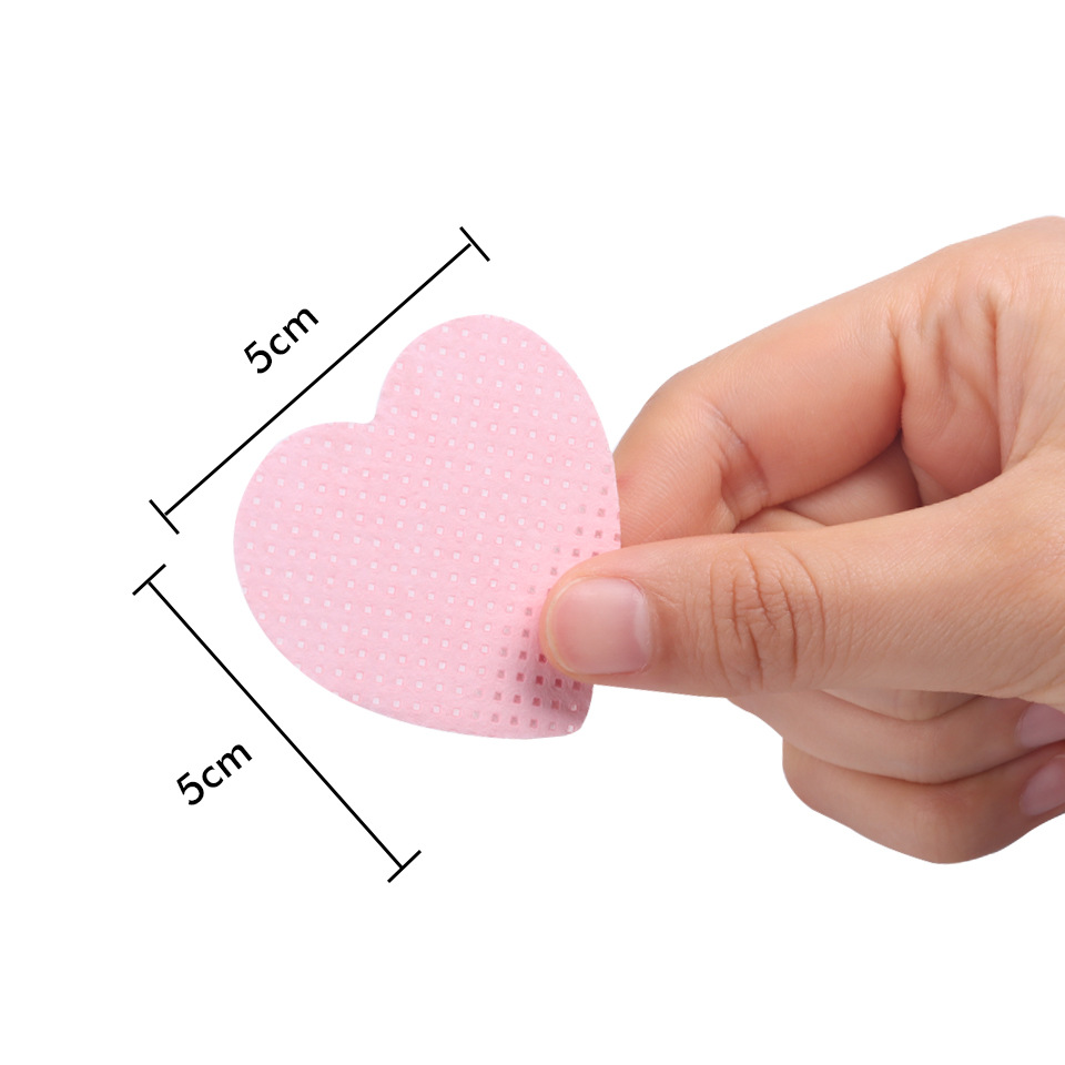65g Weight Nail polish cotton pad Makeup Tools Types 1 Piece Quantity Casual Solid Color Nonwoven Nail Polish Cotton Pad 1 Piece