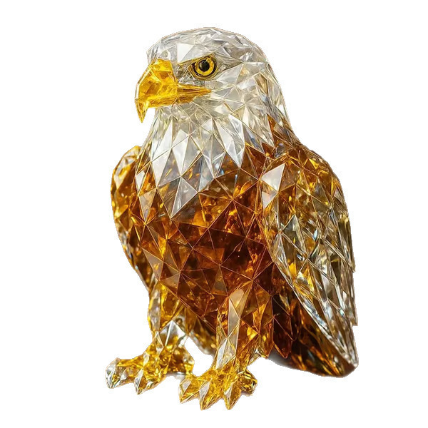クロスボーダー新クリスタル動物彫刻動物装飾品樹脂工芸品装飾品|undefined