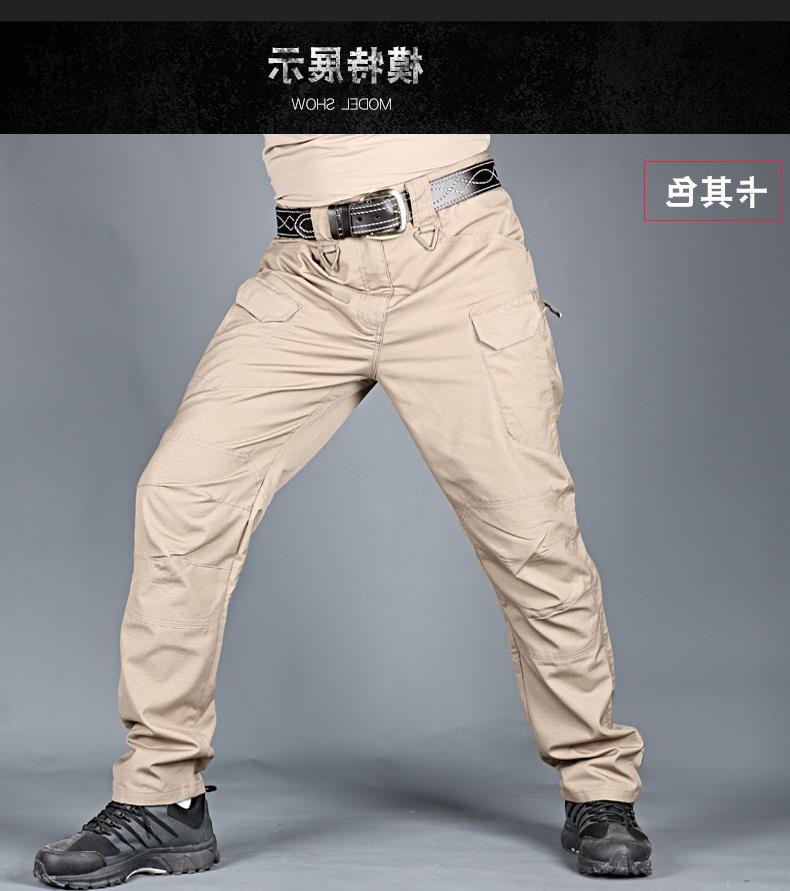 Pantalones tácticos de camuflaje transfronterizos de bolsillo, pantalones de herramientas resistentes al desgaste, pantalones de hombre al aire libre