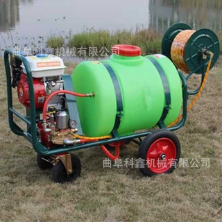 汽油款手推打药机 大棚蔬菜灭虫喷雾器 社区街道防疫消毒机科鑫