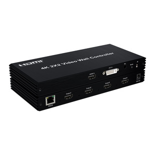 4K 2x 2 picture HDMI video splicer two-in-two-out screen splicing processor HD surveillance video wall