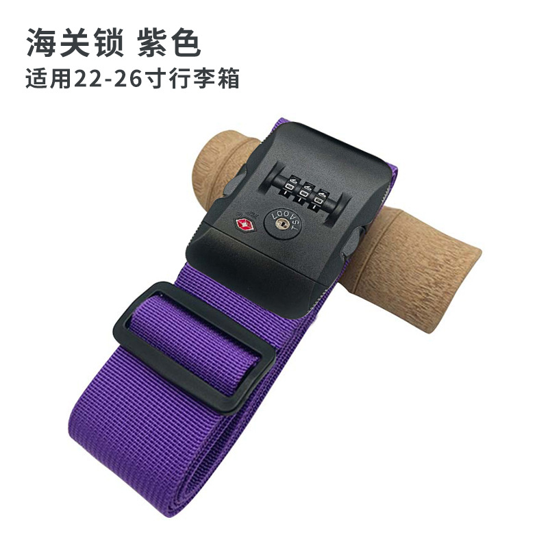 보라색(TSA 세관 잠금 장치)