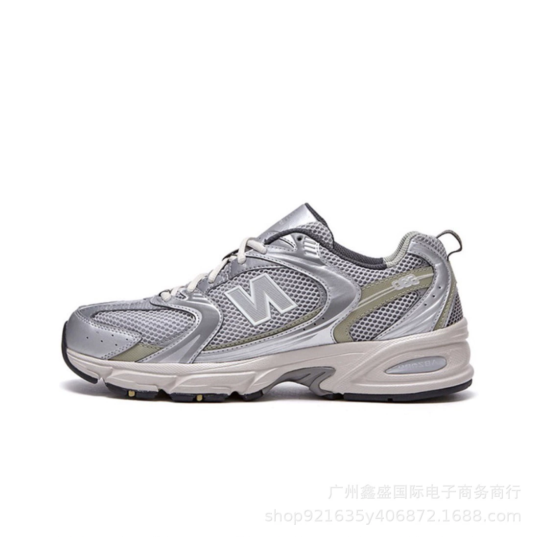 Кроссовки Running NB MR530, дышащий сетчатый верх в стиле ретро, легкая амортизация, EU 36–45