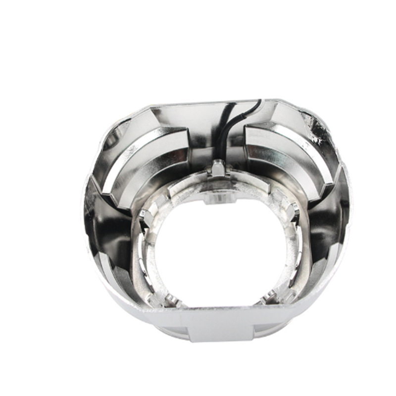 3.0 Redonda HaiLa cubierta de decoración integrada retorno máscara de luz de doble lente de automóvil máscara integrada LED universal