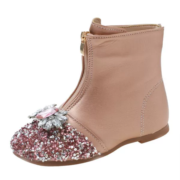 Pink shoes with mesh lining