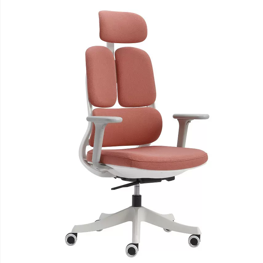 人体工学电脑椅现代简约网布办公椅舒适久坐护腰不累老板椅升降椅