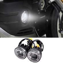 新款摩托车金翼GL1800改装LED雾灯 F6B爆闪日行辅助灯配件18-21年
