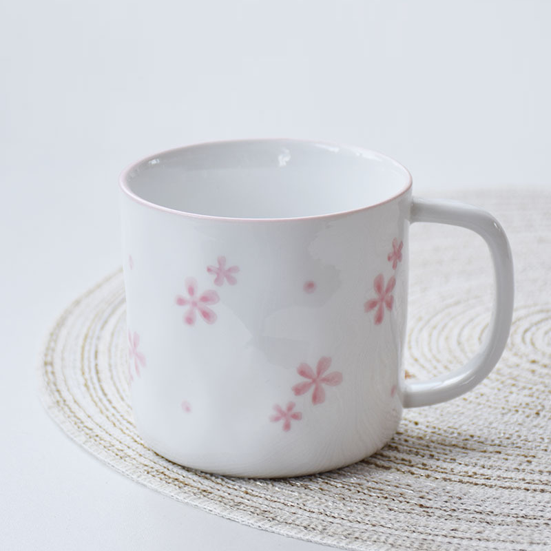 Japanese-style office mugs tea cups for girls, high-quality rustic ceramic cups drinking cups coffee cups Instagram-style