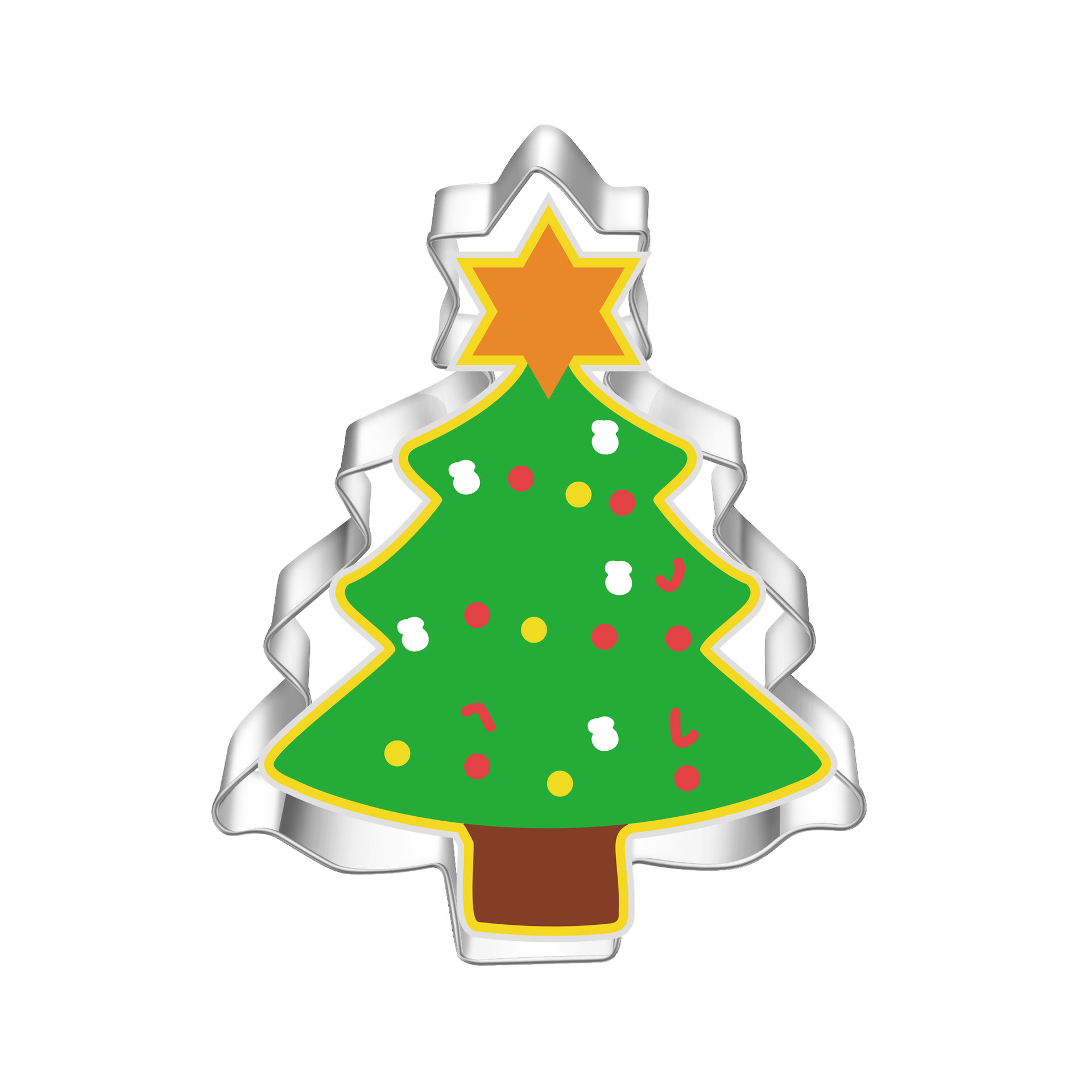 23g Weight Bakeware Kitchen and drinking utensils 1 Piece Quantity Daily Occasion Stainless Steel Material Christmas Festival Star, Snowflake Pattern Simple Style Style Christmas Simple Style Star Snowflake Stainless Steel Bakeware 1 Piece 69