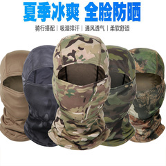 Winter warm hood, thickened outdoor riding windproof mask, hiking velvet warm mask, tactical hood all in one