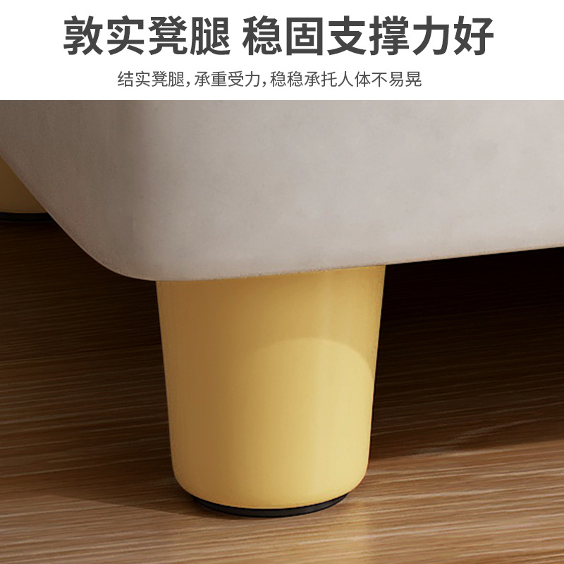 Taburete pequeño hogar almacenamiento taburete sala de estar sofá mesa de café taburete simple moderno Banco puerta zapato cambiante taburete